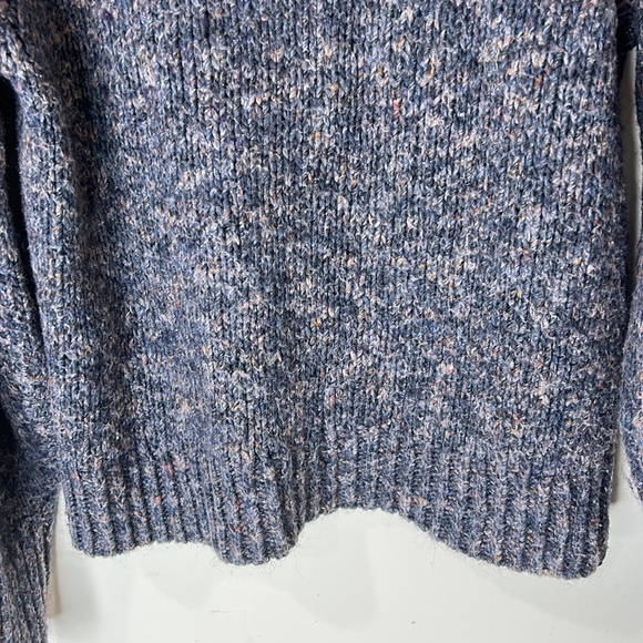 MADEWELL Pleat Shoulder Pullover Wool Blend Sweater Size Medium - Picture 12 of 16